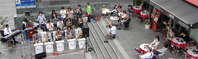 大阪城ジャズフェスティバルパフォーマンスライブ